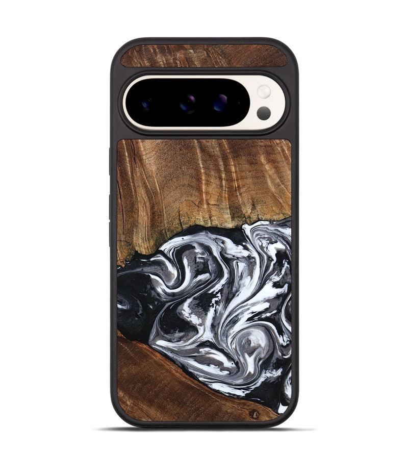 Pixel 9 Pro Wood Phone Case - Ona (Black & White, 793911)