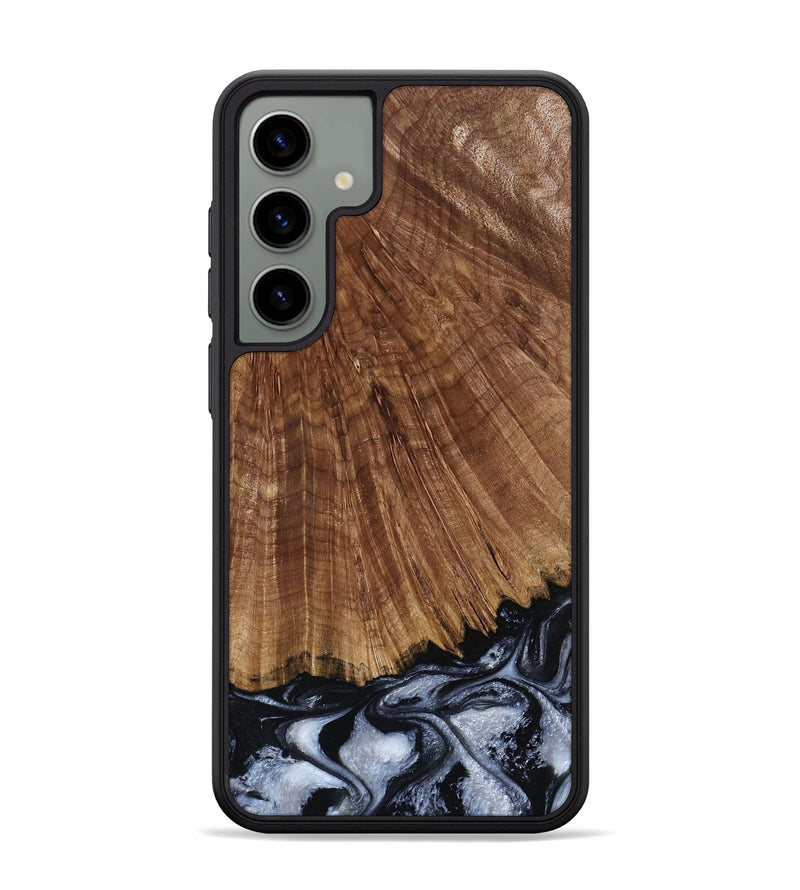 Galaxy S24 Plus Wood Phone Case - Laurie (Black & White, 793912)