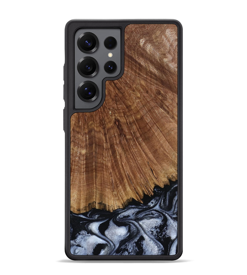 Galaxy S25 Ultra Wood Phone Case - Laurie (Black & White, 793912)