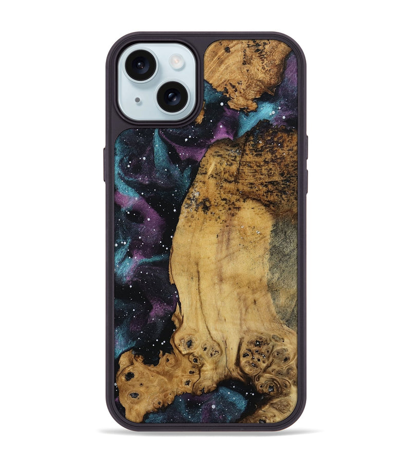iPhone 15 Plus Wood Phone Case - Gillian (Cosmos, 793979)