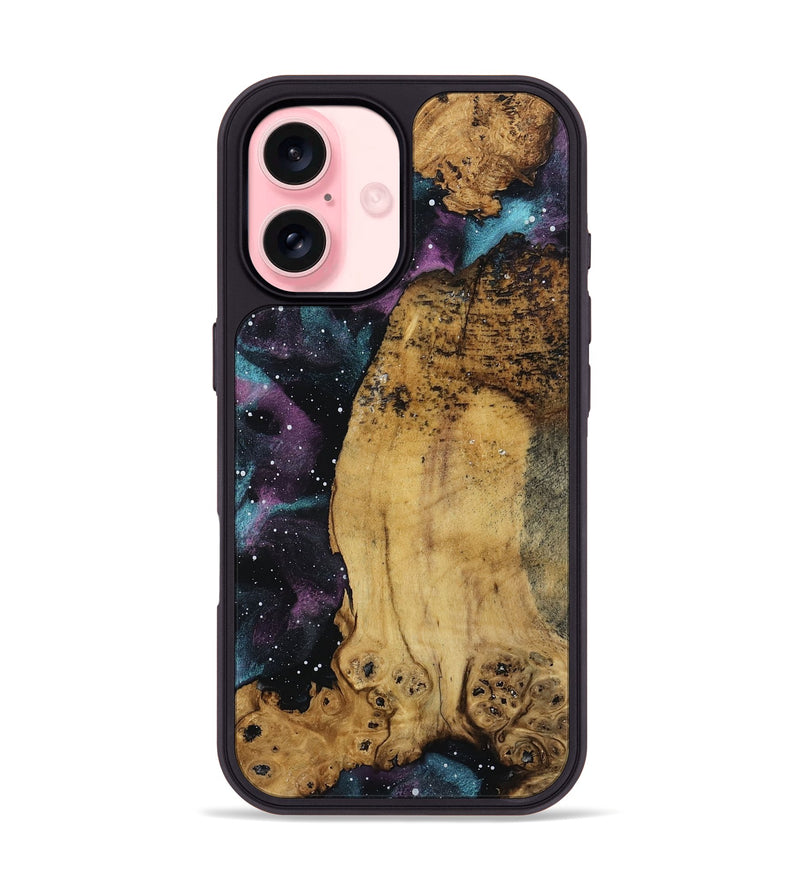 iPhone 16 Wood Phone Case - Gillian (Cosmos, 793979)