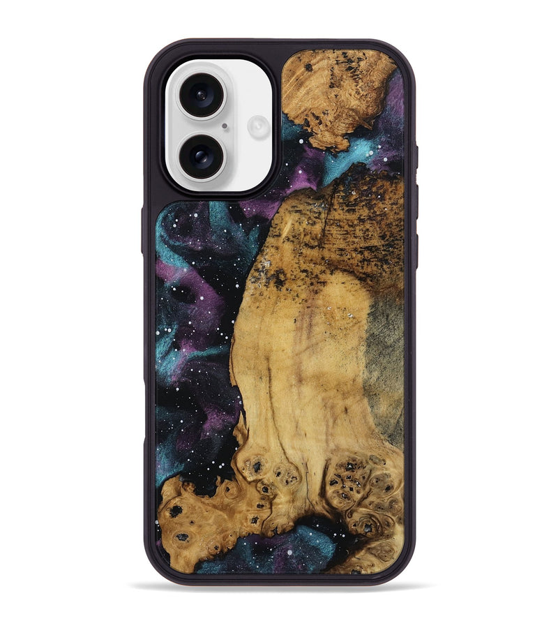 iPhone 16 Plus Wood Phone Case - Gillian (Cosmos, 793979)