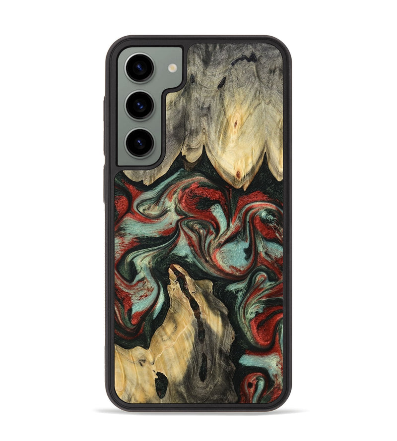 Galaxy S23 Plus Wood Phone Case - Elsa (Green, 793987)