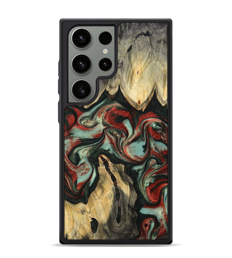 Galaxy S24 Ultra Wood Phone Case - Elsa (Green, 793987)