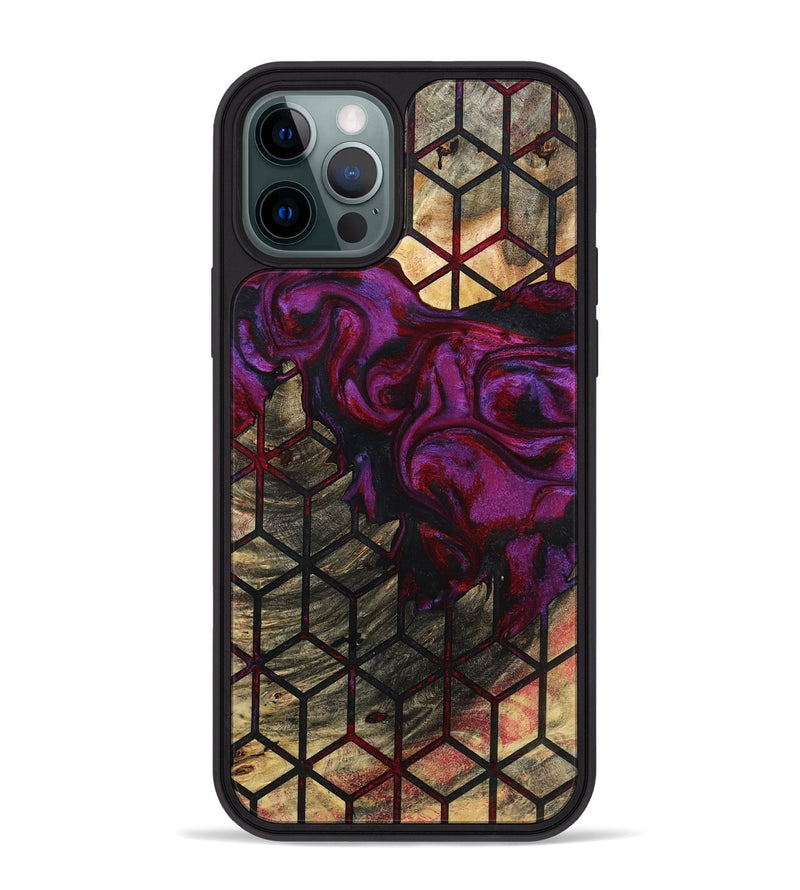 iPhone 12 Pro Max Wood Phone Case - Alysha (Pattern, 793990)