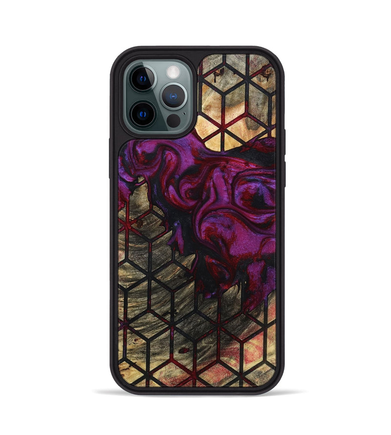 iPhone 12 Pro Wood Phone Case - Alysha (Pattern, 793990)