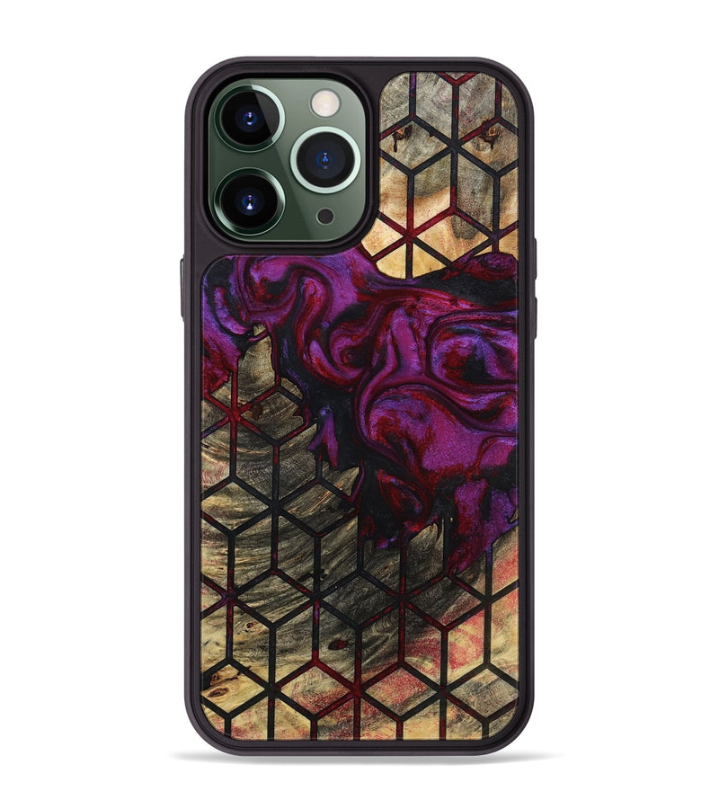 iPhone 13 Pro Max Wood Phone Case - Alysha (Pattern, 793990)