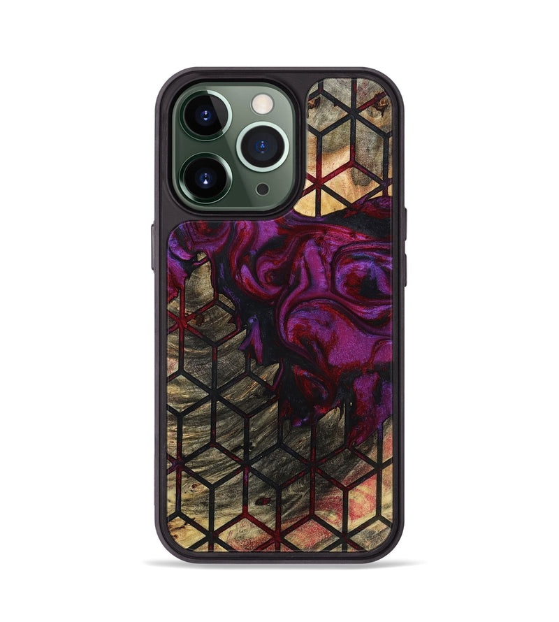 iPhone 13 Pro Wood Phone Case - Alysha (Pattern, 793990)