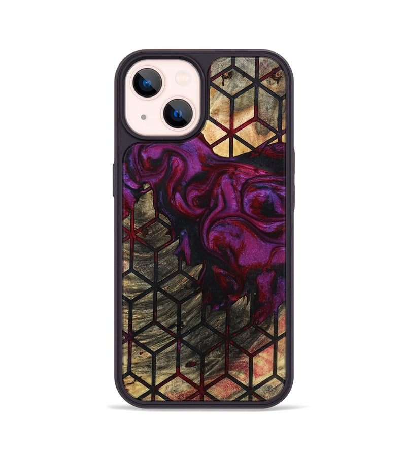 iPhone 14 Wood Phone Case - Alysha (Pattern, 793990)