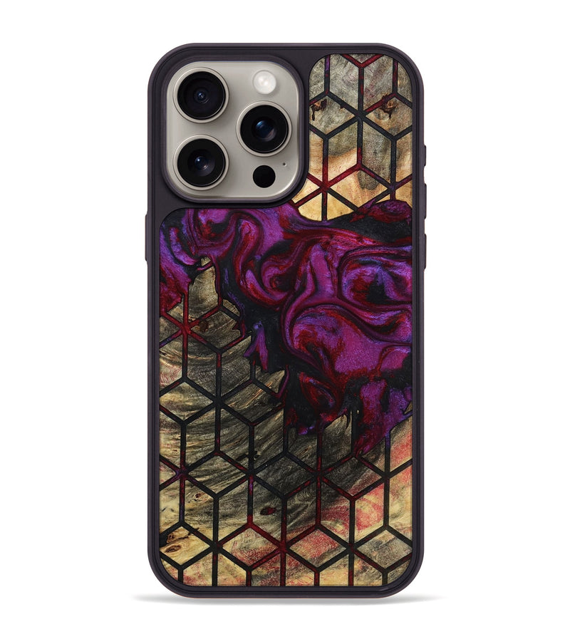 iPhone 15 Pro Max Wood Phone Case - Alysha (Pattern, 793990)
