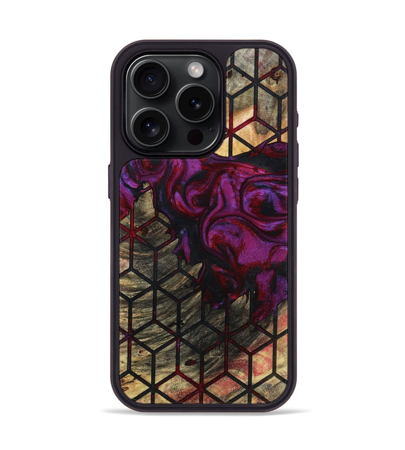 iPhone 15 Pro Wood Phone Case - Alysha (Pattern, 793990)