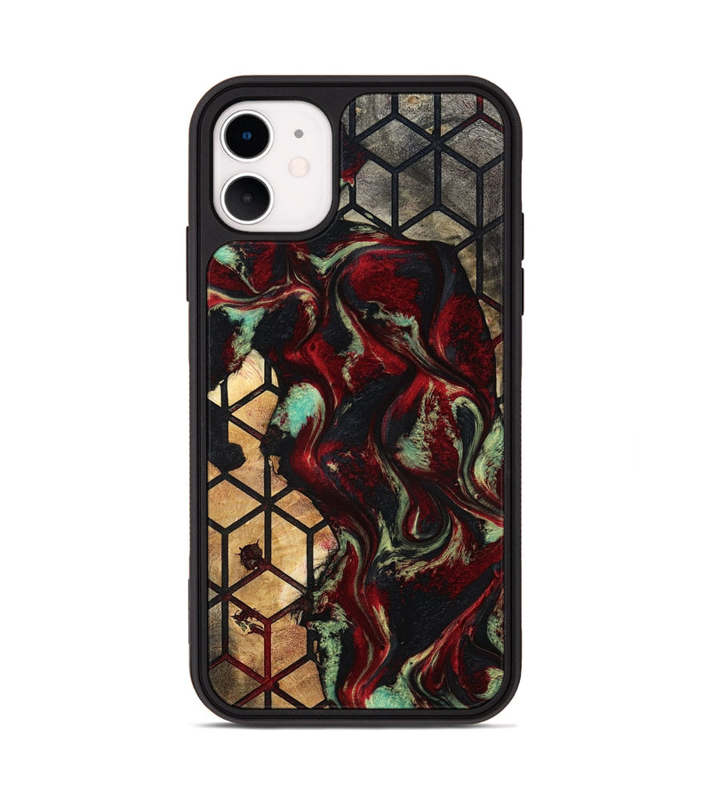 iPhone 11 Wood Phone Case - Bryant (Pattern, 793991)