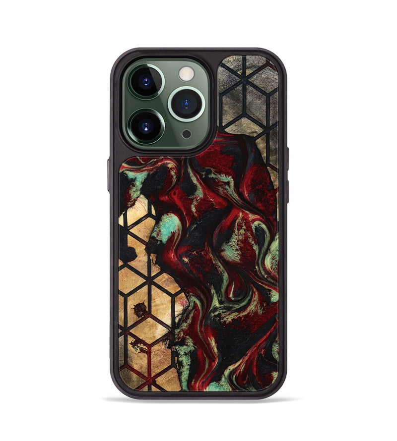 iPhone 13 Pro Wood Phone Case - Bryant (Pattern, 793991)