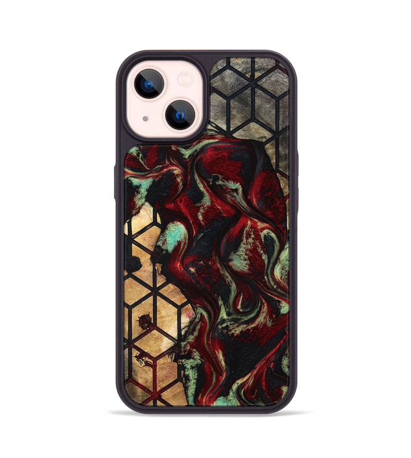 iPhone 14 Wood Phone Case - Bryant (Pattern, 793991)