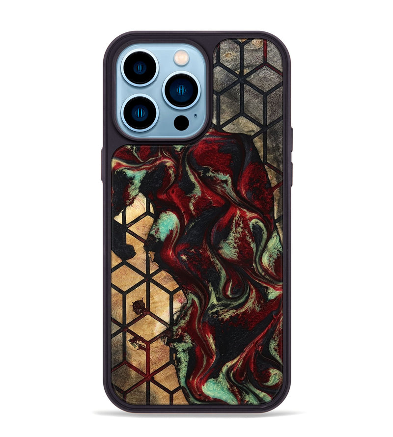 iPhone 14 Pro Max Wood Phone Case - Bryant (Pattern, 793991)