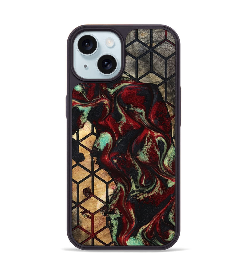 iPhone 15 Wood Phone Case - Bryant (Pattern, 793991)