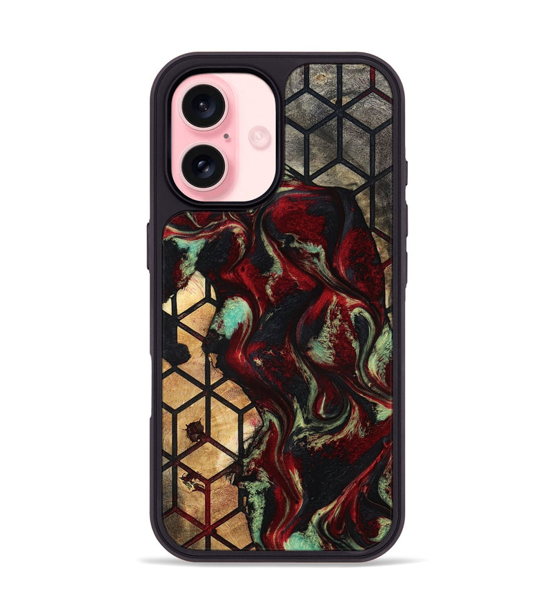 iPhone 16 Wood Phone Case - Bryant (Pattern, 793991)
