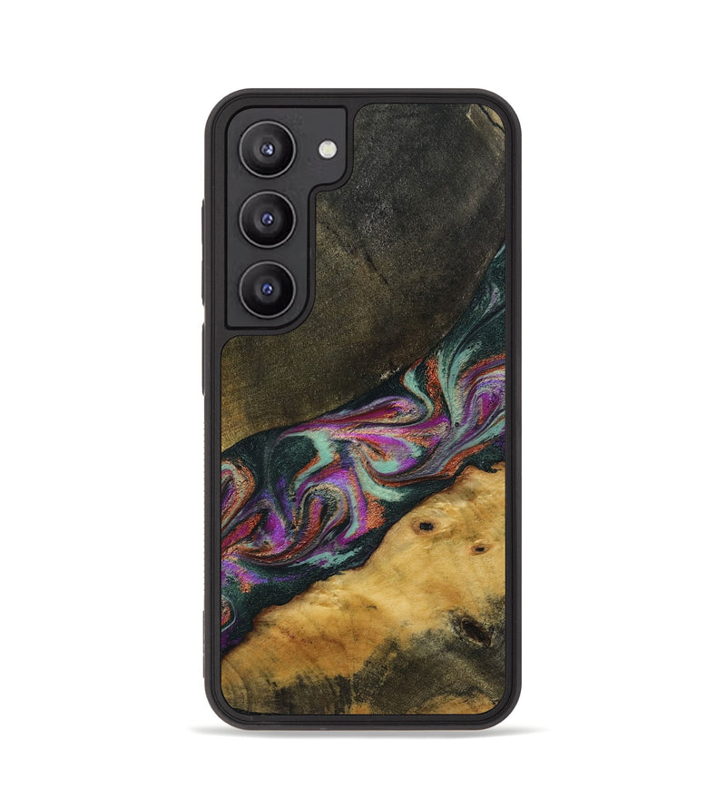 Galaxy S23 Wood Phone Case - Makaila (Green, 794008)