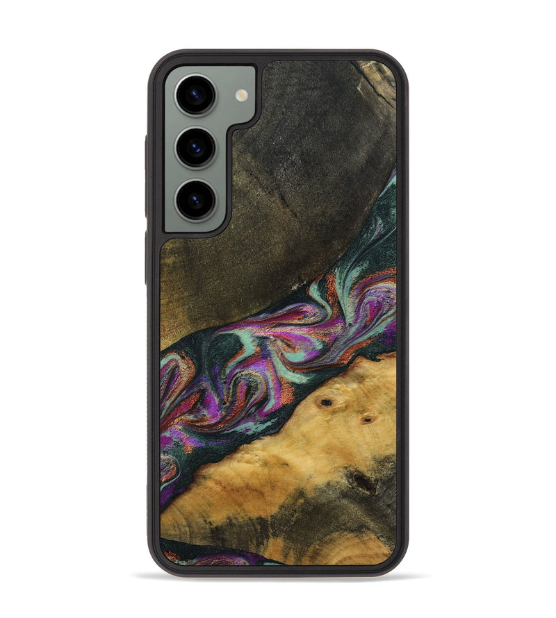 Galaxy S23 Plus Wood Phone Case - Makaila (Green, 794008)