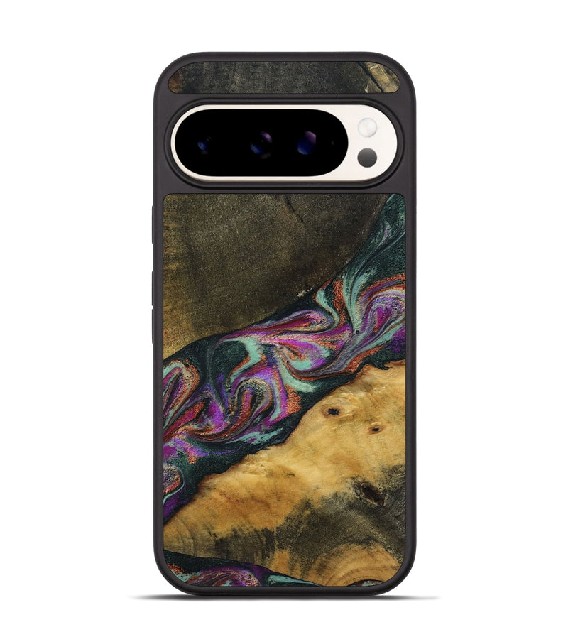 Pixel 9 Pro Wood Phone Case - Makaila (Green, 794008)