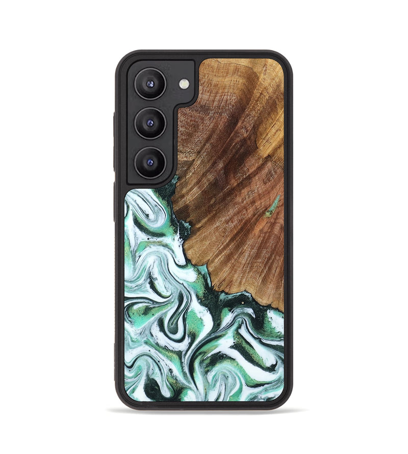 Galaxy S23 Wood Phone Case - Althea (Green, 794010)