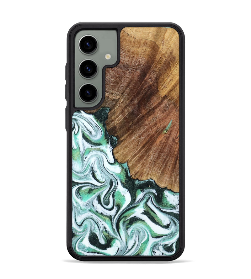 Galaxy S24 Plus Wood Phone Case - Althea (Green, 794010)