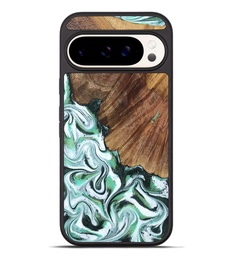 Pixel 9 Pro XL Wood Phone Case - Althea (Green, 794010)