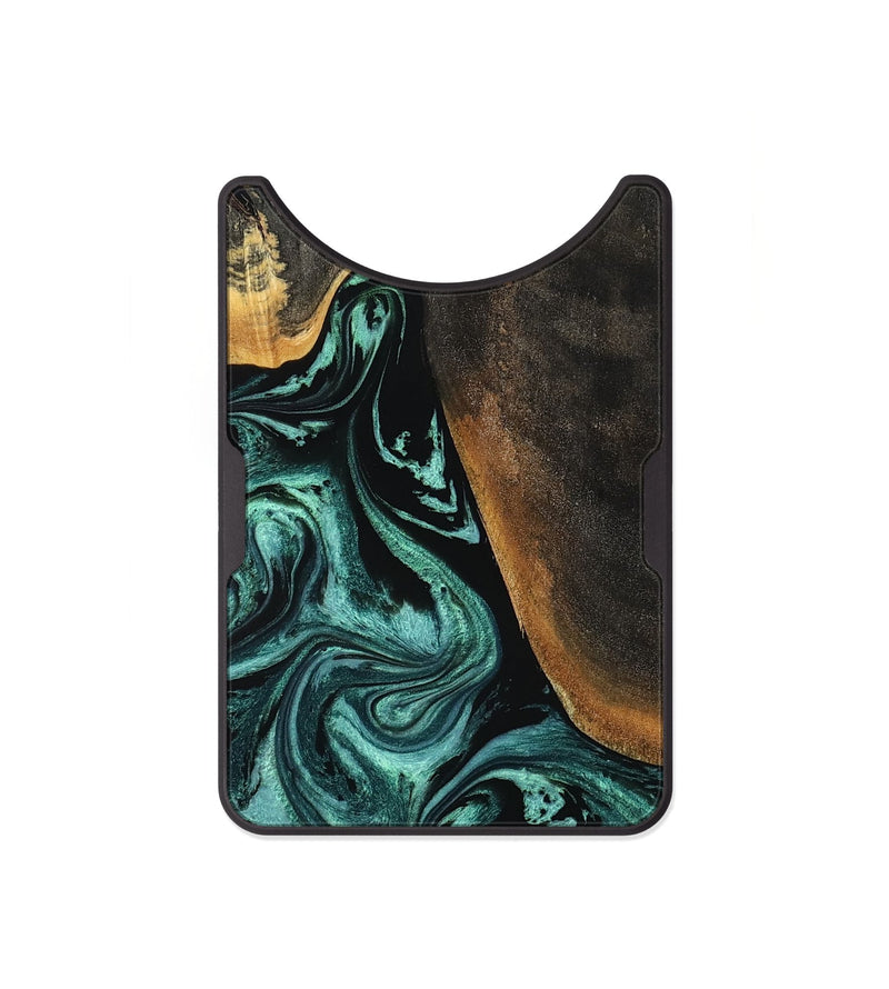 Alloy Wood Wallet - Reyna (Green, 794011)