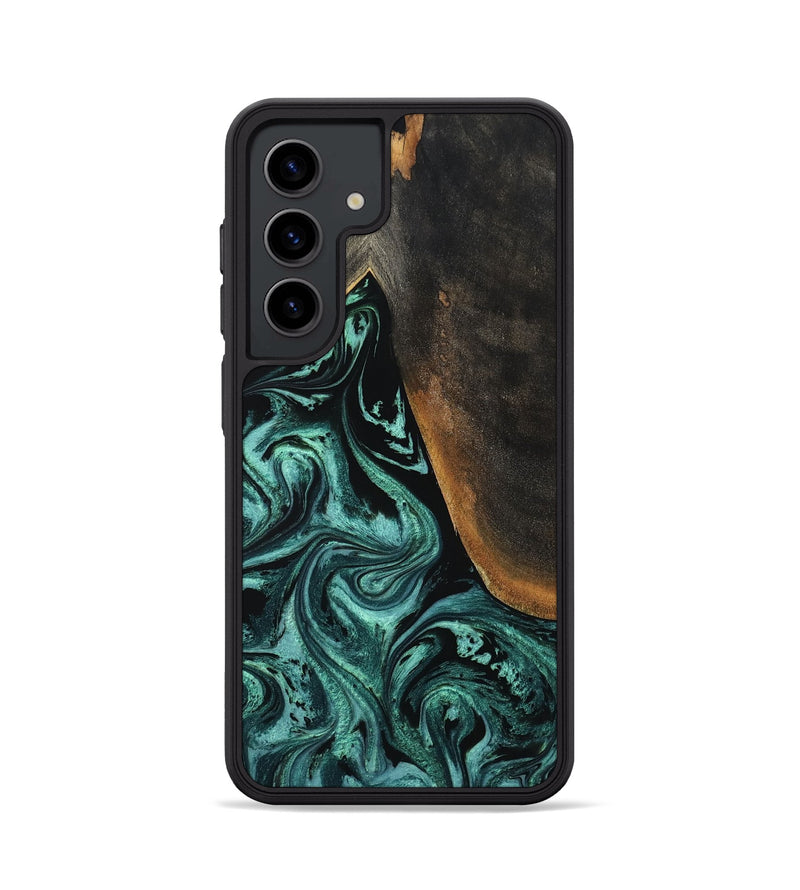 Galaxy S24 Wood Phone Case - Reyna (Green, 794011)
