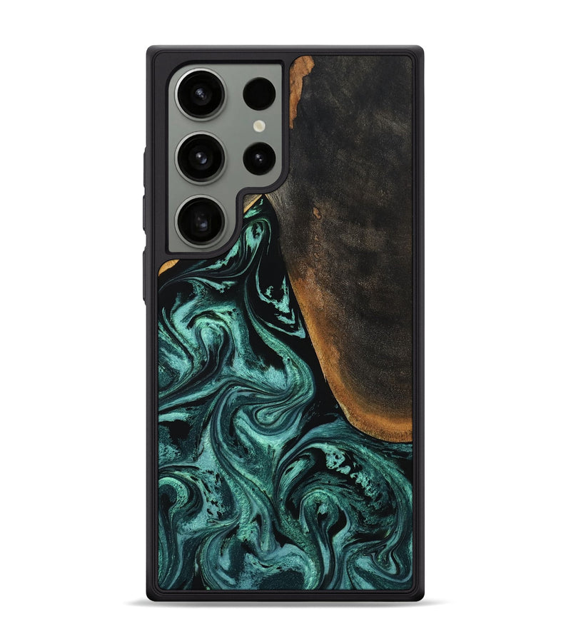 Galaxy S24 Ultra Wood Phone Case - Reyna (Green, 794011)