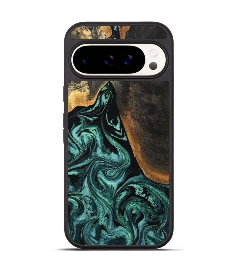 Pixel 9 Pro Wood Phone Case - Reyna (Green, 794011)