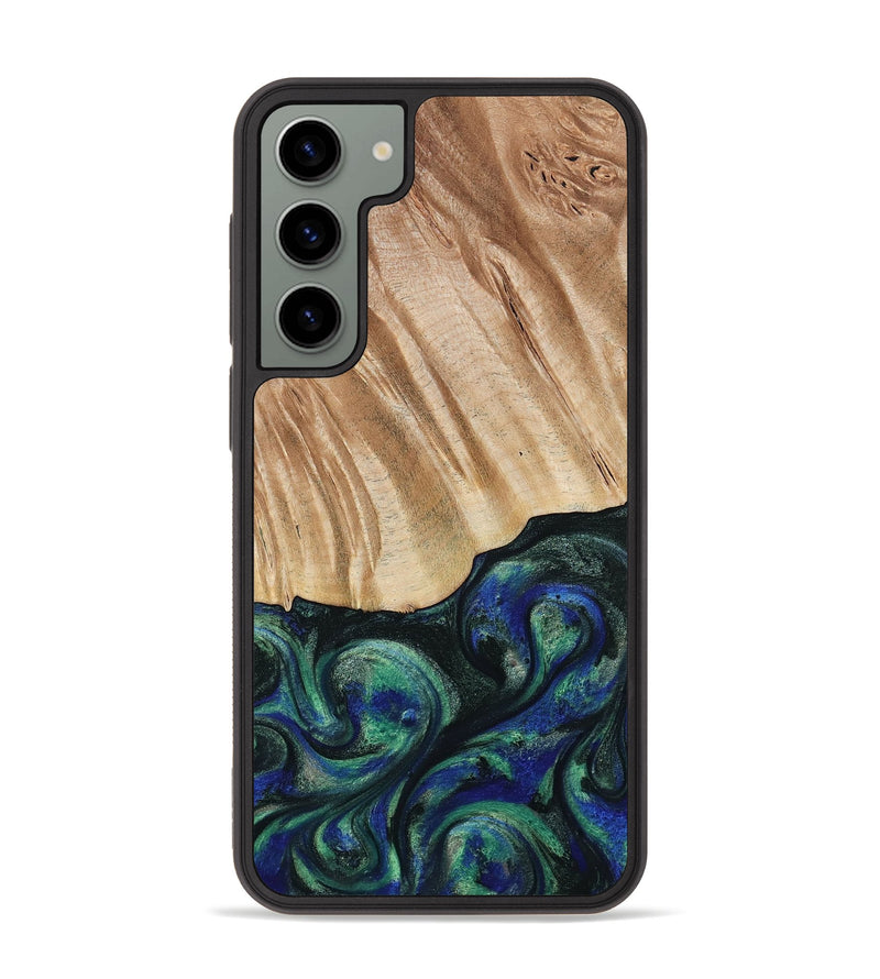 Galaxy S23 Plus Wood Phone Case - Orin (Green, 794019)