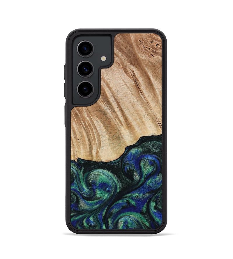 Galaxy S24 Wood Phone Case - Orin (Green, 794019)