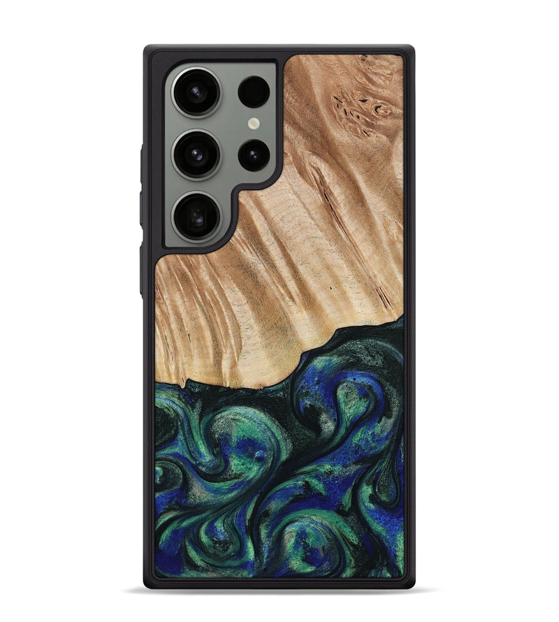 Galaxy S24 Ultra Wood Phone Case - Orin (Green, 794019)