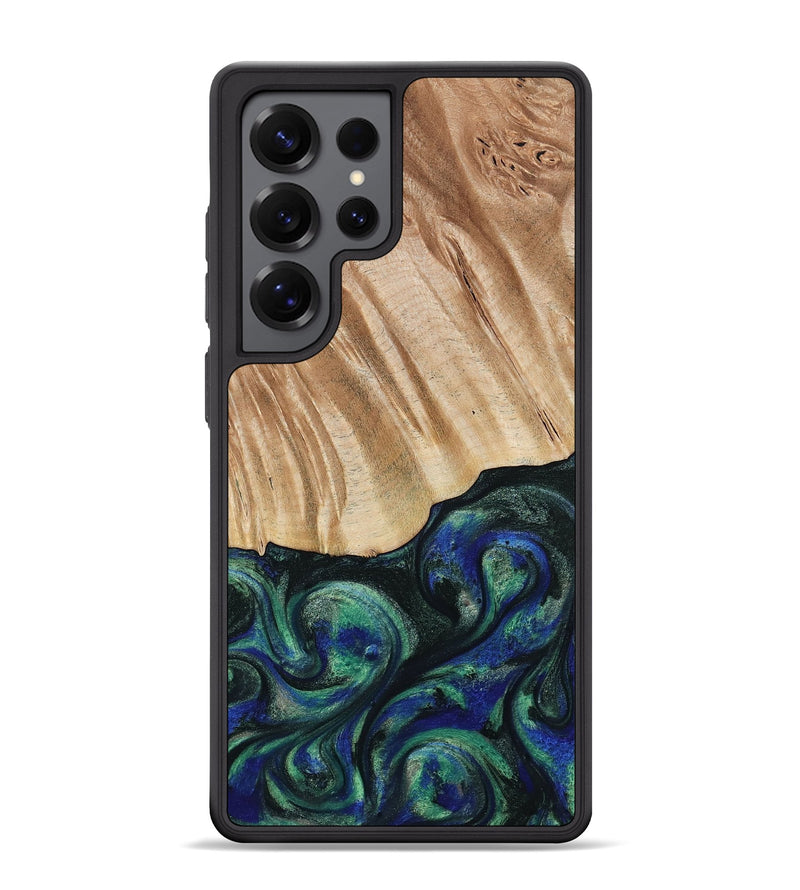 Galaxy S25 Ultra Wood Phone Case - Orin (Green, 794019)