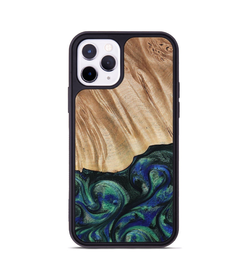 iPhone 11 Pro Wood Phone Case - Orin (Green, 794019)