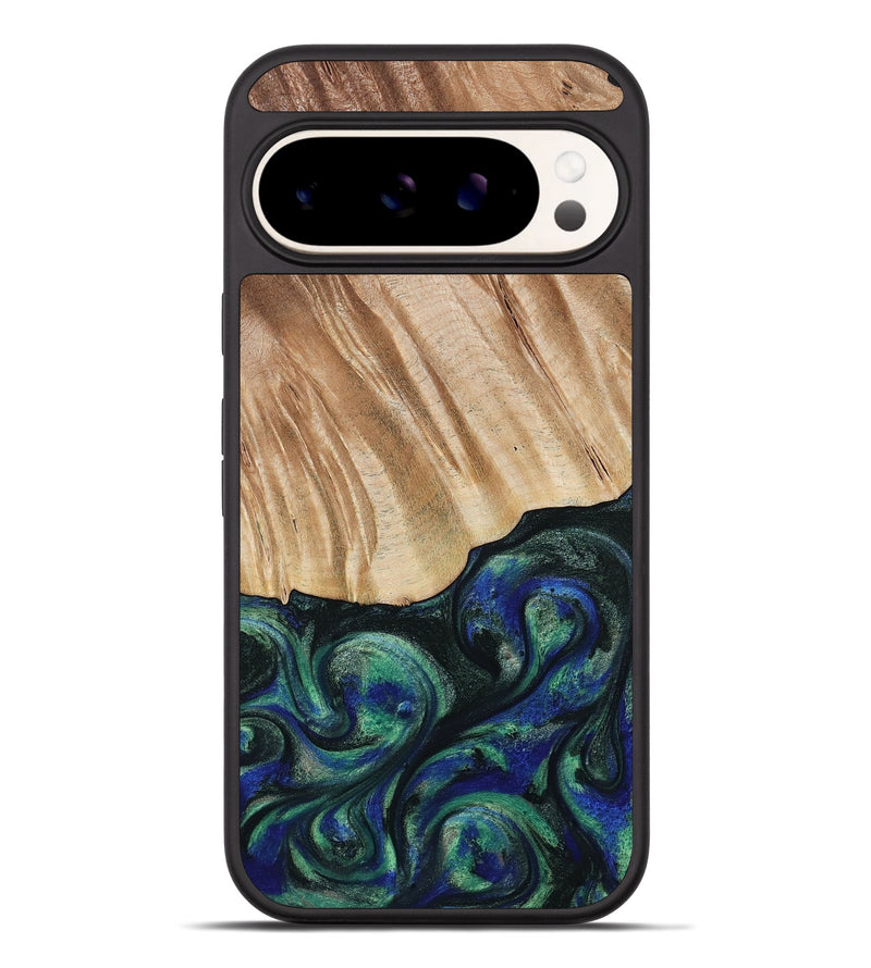 Pixel 9 Pro XL Wood Phone Case - Orin (Green, 794019)