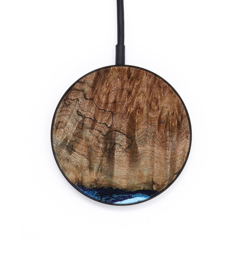 Circle Wood Wireless Charger - Lorelei (Blue, 794030)