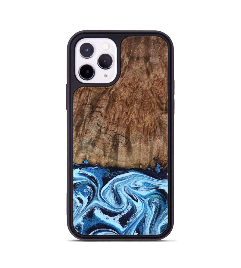 iPhone 11 Pro Wood Phone Case - Lorelei (Blue, 794030)