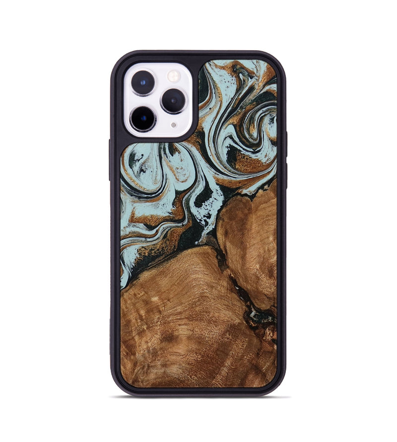 iPhone 11 Pro Wood Phone Case - Jorja (Green, 794041)