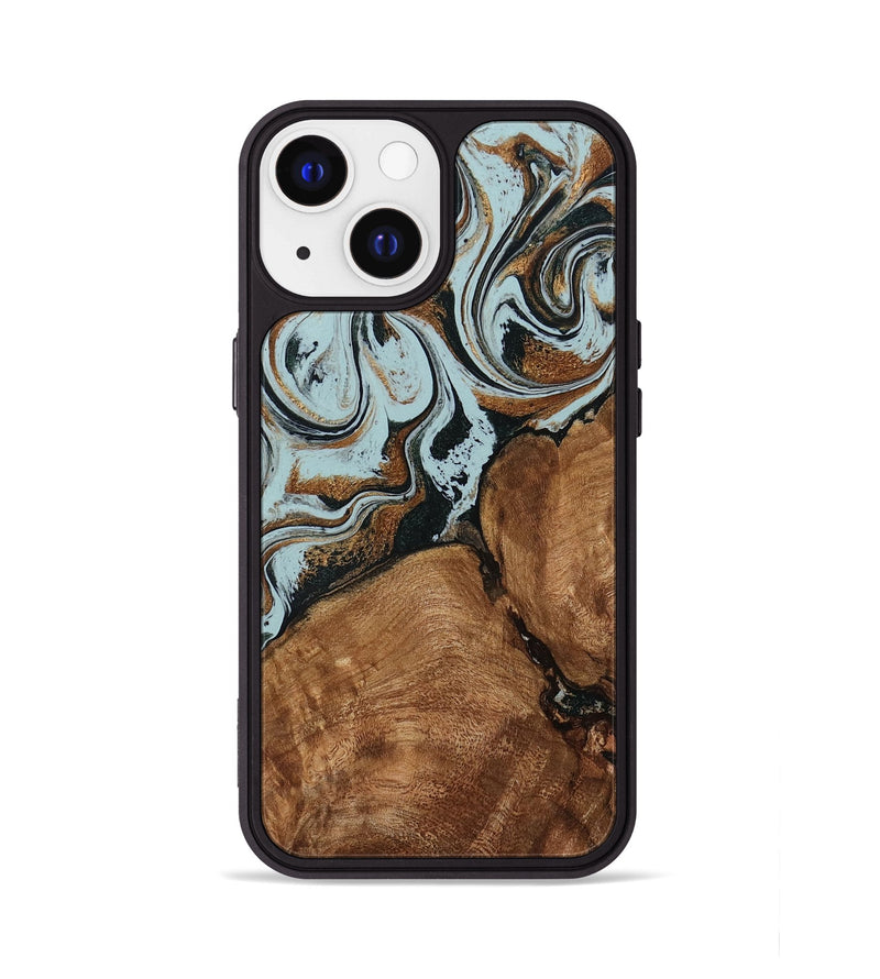 iPhone 13 Wood Phone Case - Jorja (Green, 794041)
