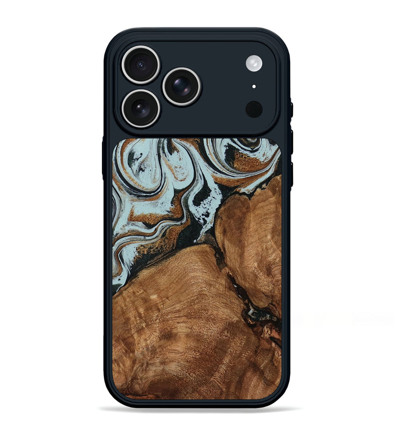 iPhone 17 Pro Max Wood Phone Case - Jorja (Green, 794041)