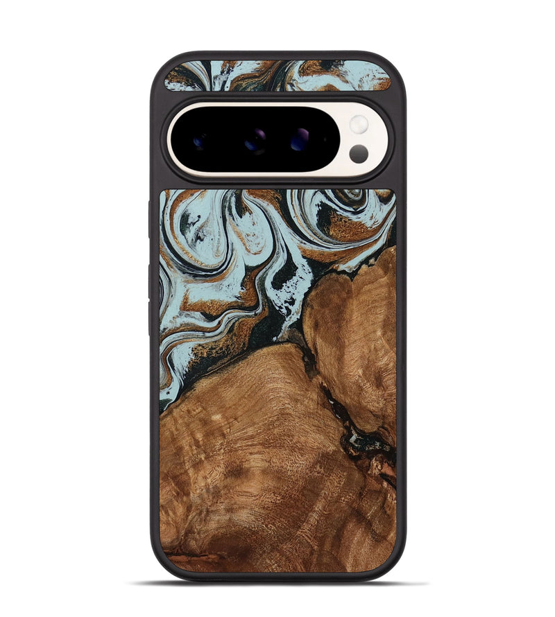 Pixel 9 Pro Wood Phone Case - Jorja (Green, 794041)