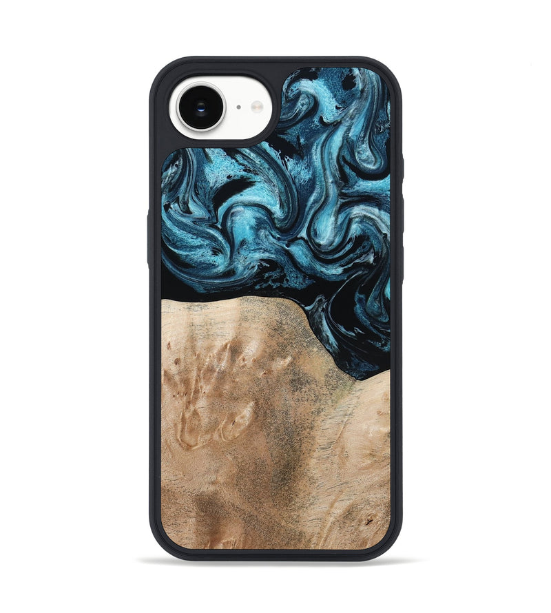 iPhone 16e Wood Phone Case - Elvis (Blue, 794046)