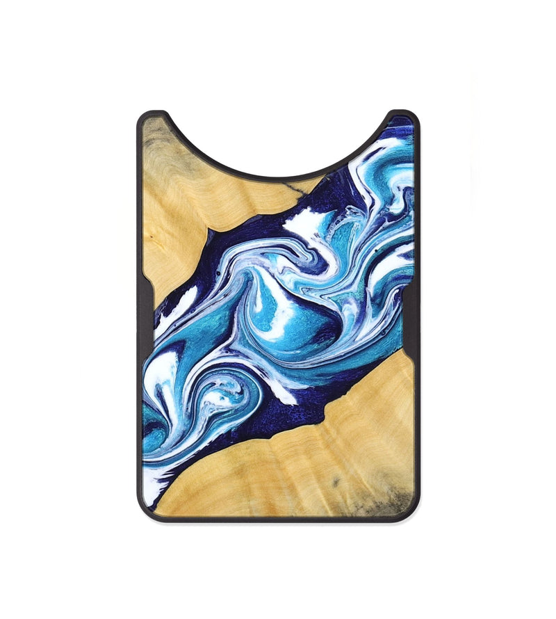 Alloy Wood Wallet - Martha (Blue, 794050)