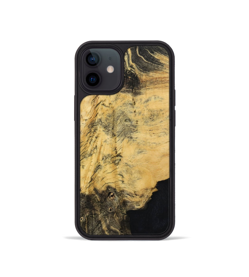 iPhone 12 mini Wood Phone Case - Queenie (Wood Burl, 794059)