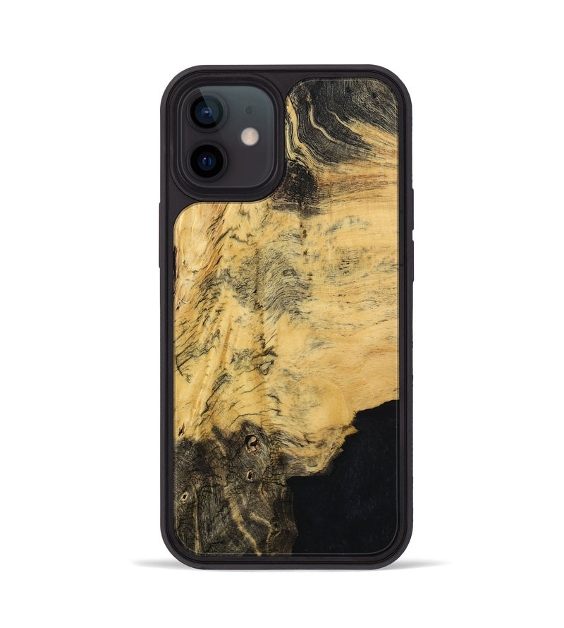 iPhone 12 Wood Phone Case - Queenie (Wood Burl, 794059)