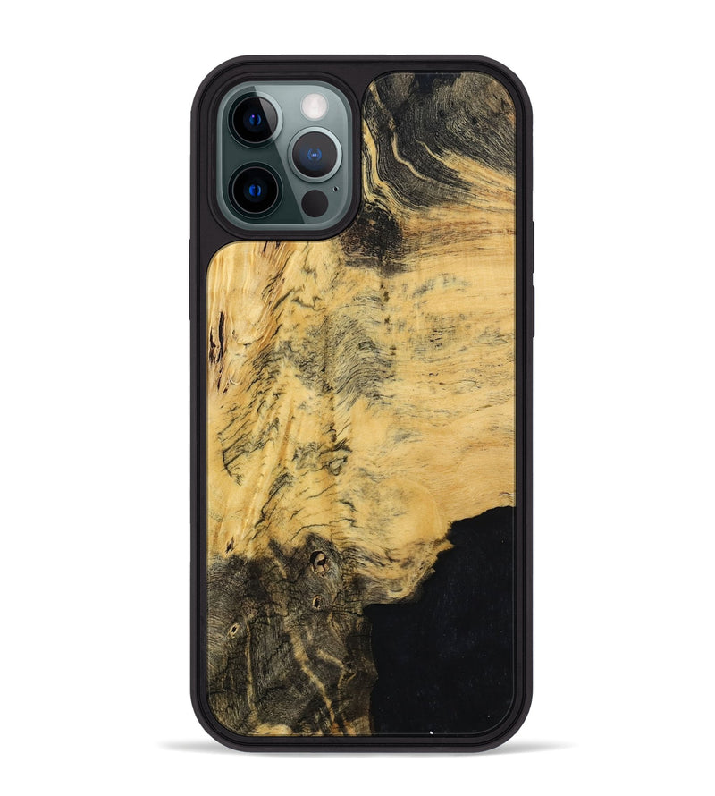 iPhone 12 Pro Max Wood Phone Case - Queenie (Wood Burl, 794059)