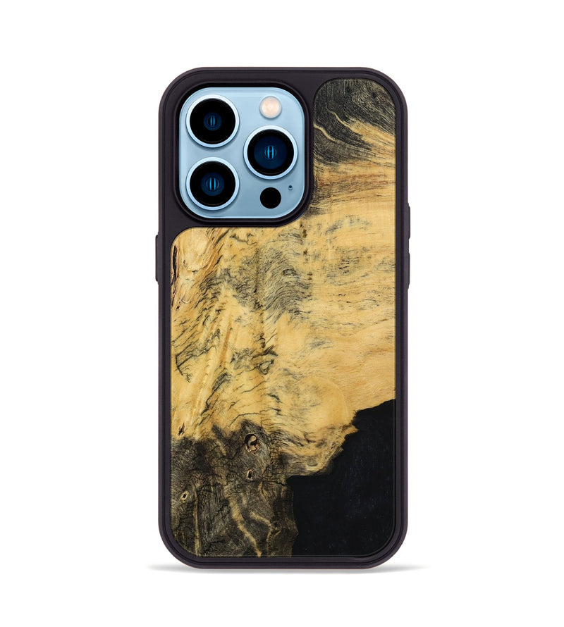 iPhone 14 Pro Wood Phone Case - Queenie (Wood Burl, 794059)