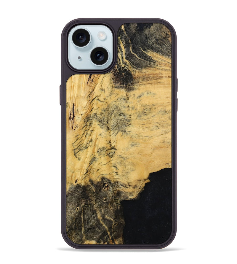 iPhone 15 Plus Wood Phone Case - Queenie (Wood Burl, 794059)